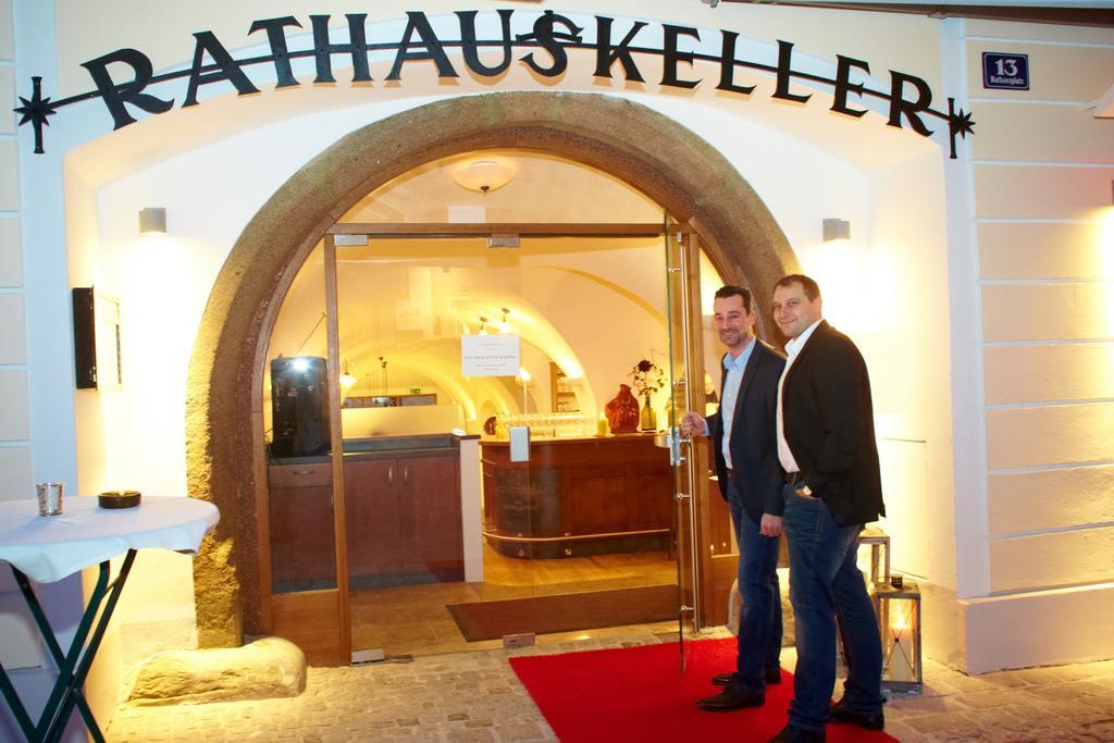 Rathauskeller Melk Hotel Buitenkant foto